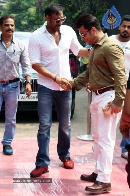 Ajay Devgn At The Launch Of Open China And Sheesha Sky Lounge