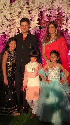 Akash Ambani And Shloka Mehta Reception Photos