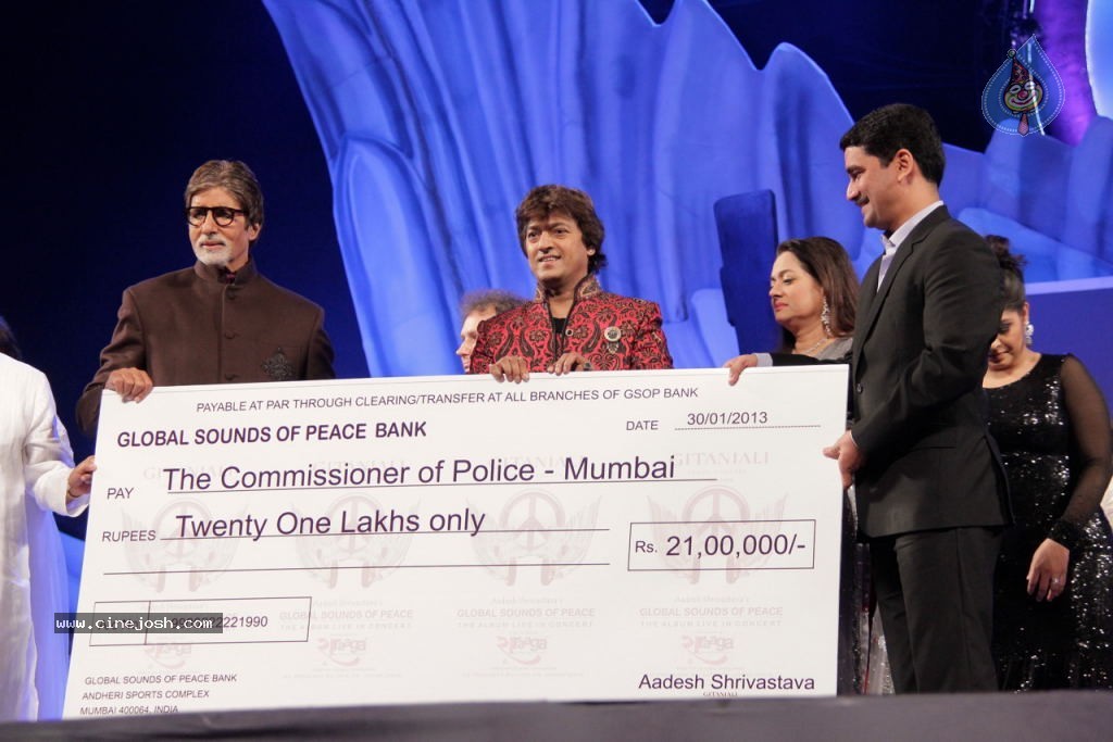 Aadesh Shrivastava Global Sounds of Peace Concert - 39 / 67 photos