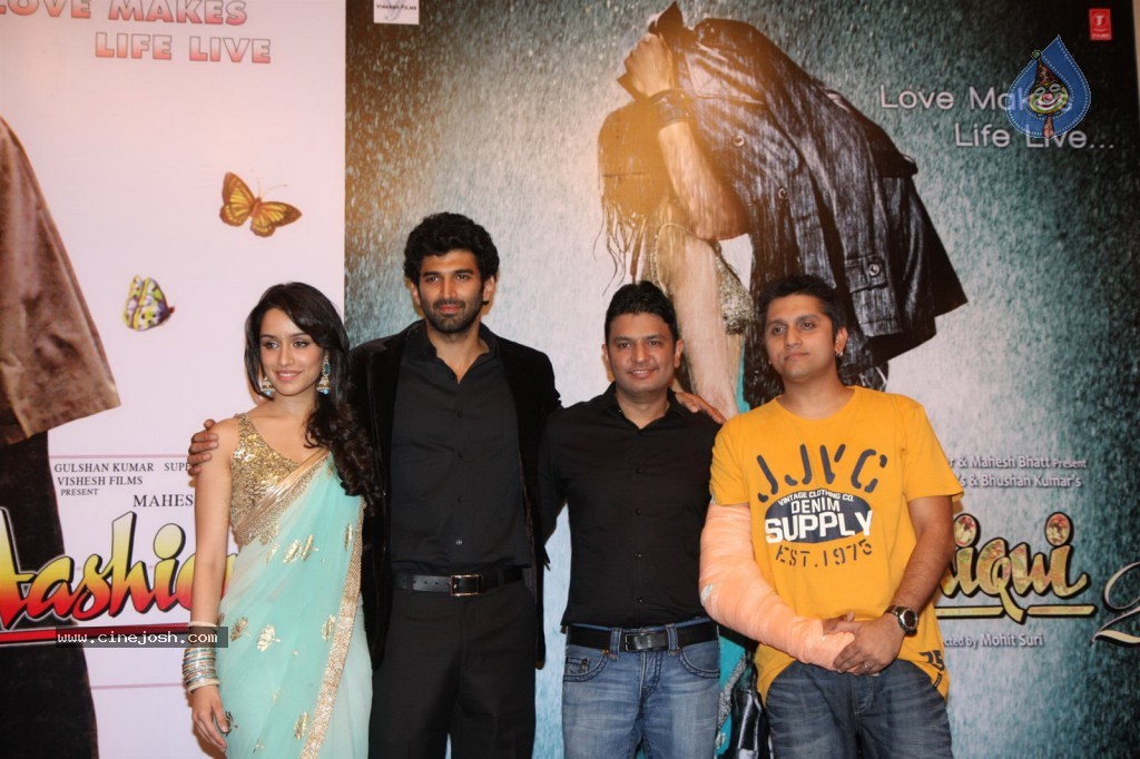 Aashiqui 2 First Look Launch - 72 / 75 photos