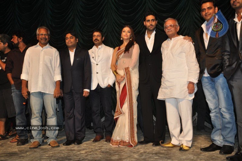 Abhishek,Aishwarya Rai,Vikram At Raavan Music launch - 5 / 53 photos
