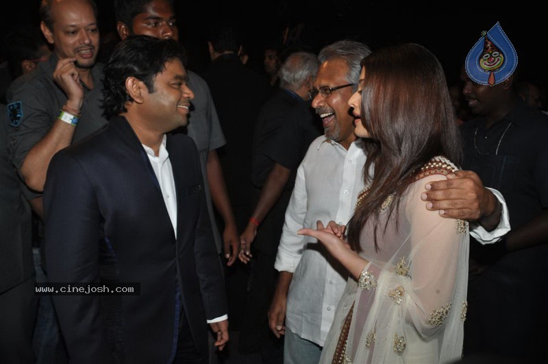 Abhishek,Aishwarya Rai,Vikram At Raavan Music launch - 23 / 53 photos