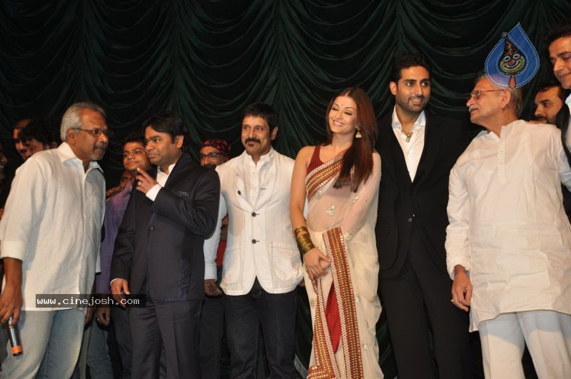 Abhishek,Aishwarya Rai,Vikram At Raavan Music launch - 52 / 53 photos