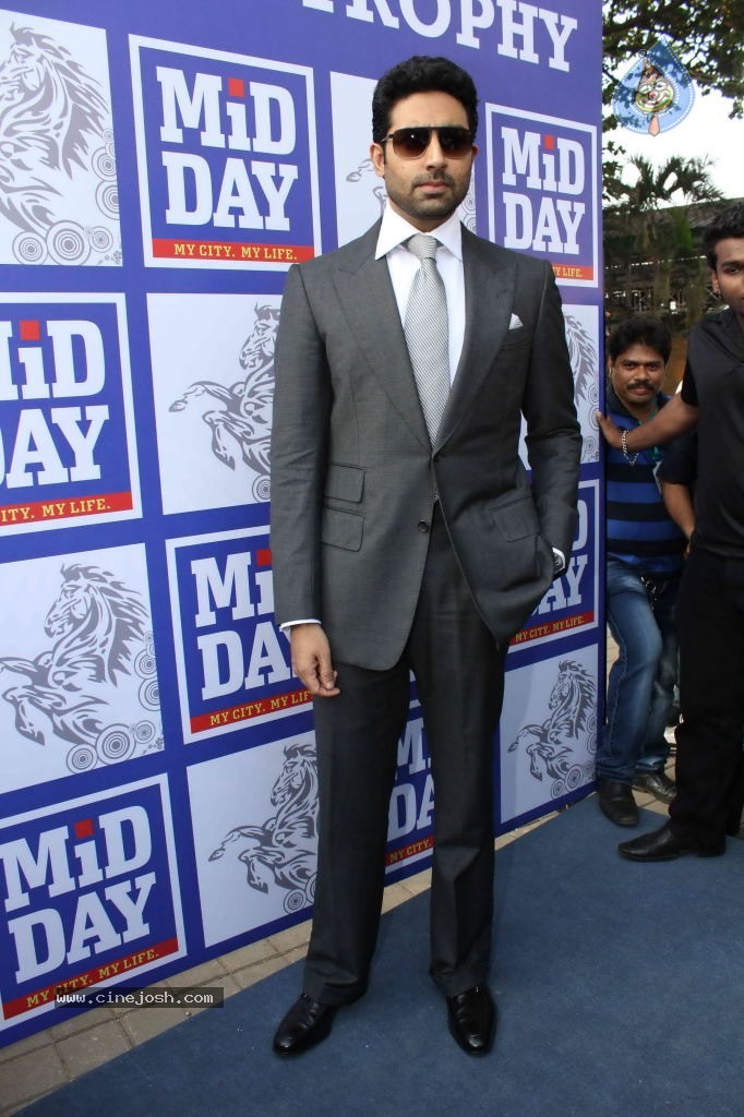 Abhishek Bachchan at Mid Day Trophy Race - 11 / 21 photos