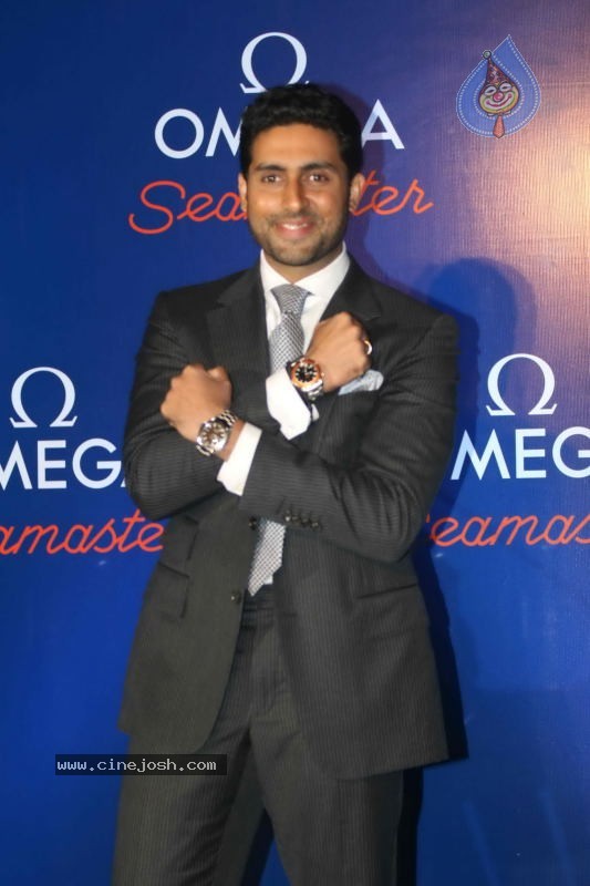 Abhishek Bachchan Launches Omega Watches - 7 / 43 photos
