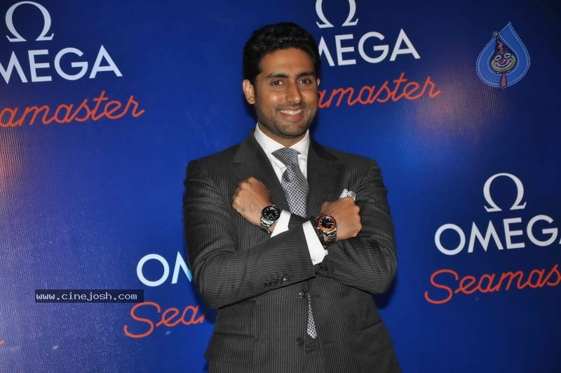 Abhishek Bachchan Launches Omega Watches - 8 / 43 photos