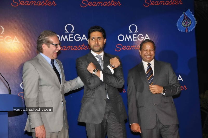 Abhishek Bachchan Launches Omega Watches - 10 / 43 photos