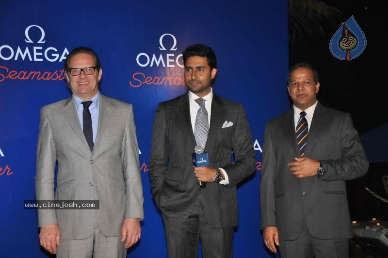 Abhishek Bachchan Launches Omega Watches - 11 / 43 photos