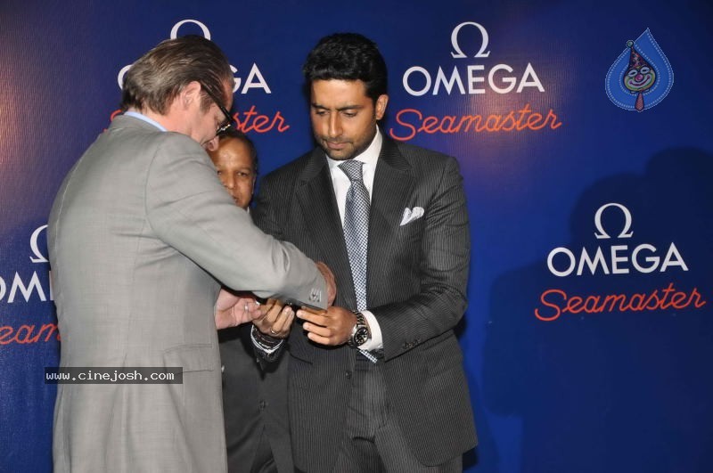 Abhishek Bachchan Launches Omega Watches - 15 / 43 photos