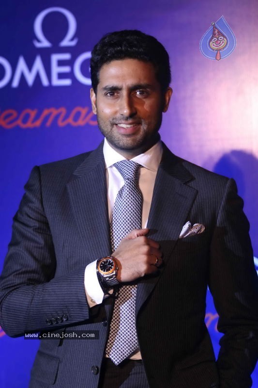 Abhishek Bachchan Launches Omega Watches - 23 / 43 photos