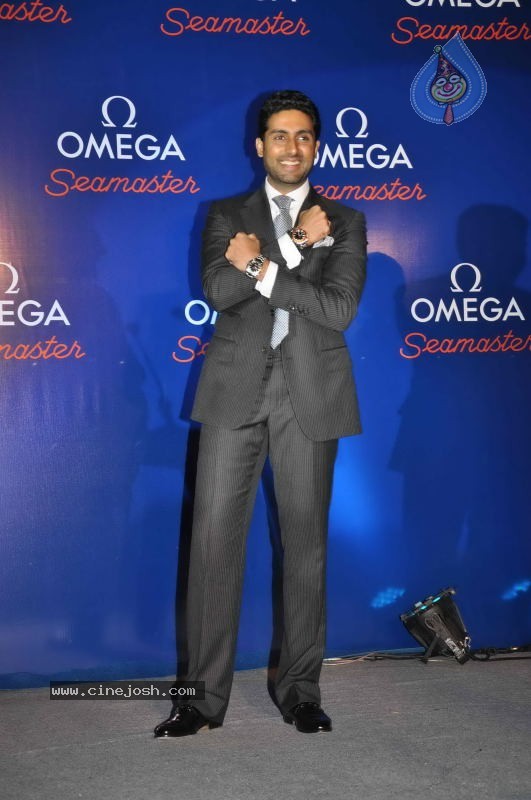Abhishek Bachchan Launches Omega Watches - 24 / 43 photos