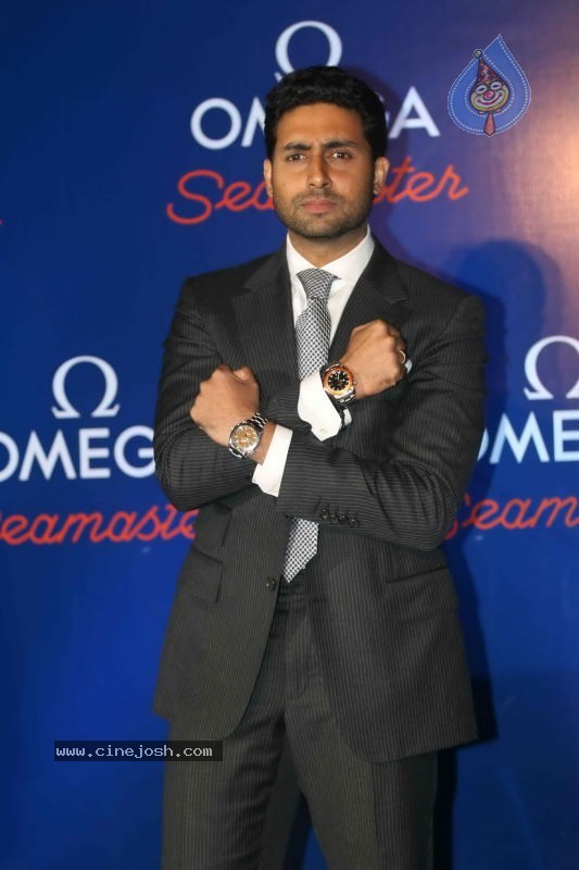 Abhishek Bachchan Launches Omega Watches - 26 / 43 photos