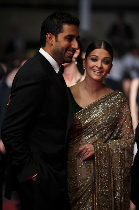 Abhishek n Aishwarya At Cannes Film Festval 2010 - 9 / 20 photos