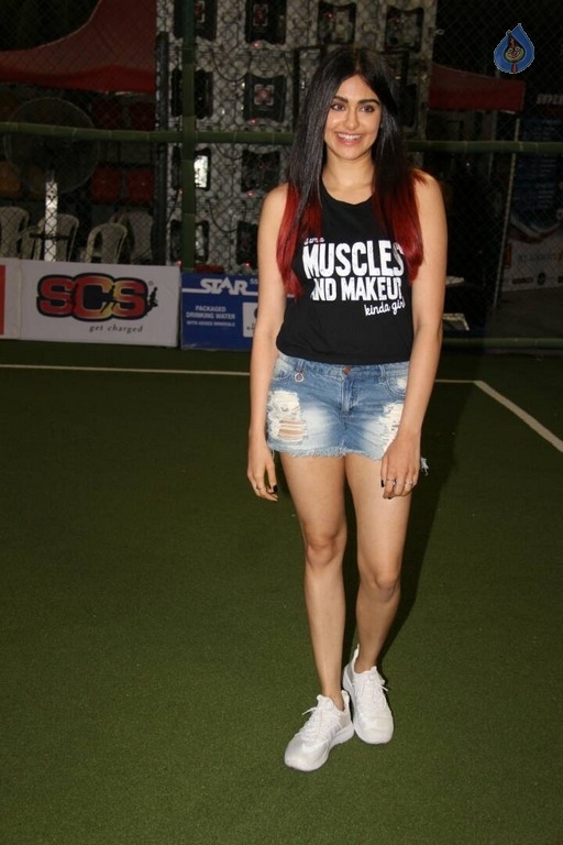 Adah Sharma and Tiger Shroff Launches Super Soccer Tournament - 10 / 38 photos