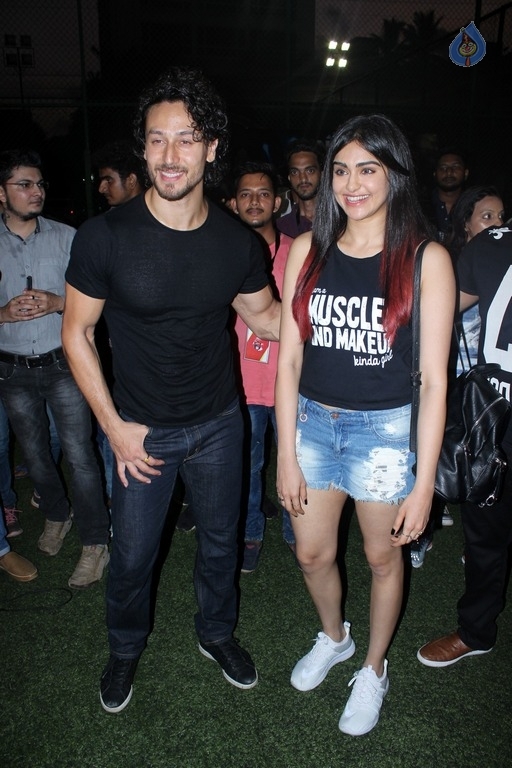 Adah Sharma and Tiger Shroff Launches Super Soccer Tournament - 22 / 38 photos