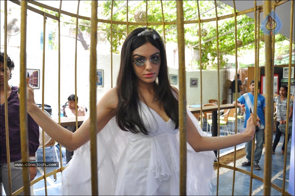 Adah Sharma at PETA Campaign - 50 / 68 photos