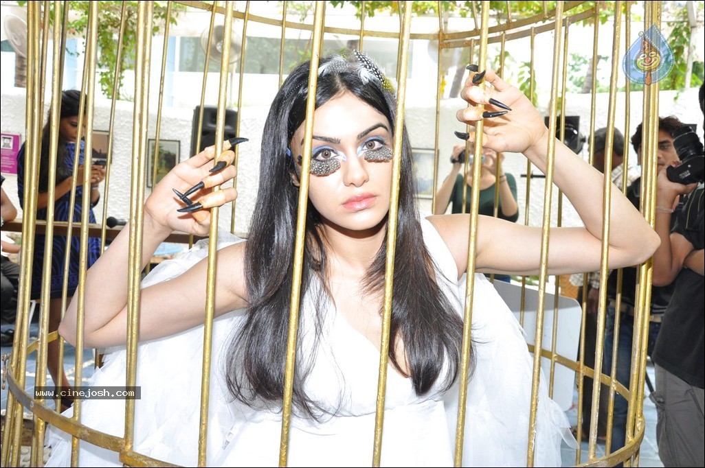 Adah Sharma at PETA Campaign - 60 / 68 photos