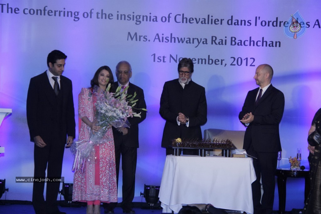 Aishwarya Rai at French Civilian Award Event - 2 / 53 photos