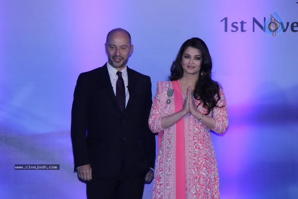 Aishwarya Rai at French Civilian Award Event - 7 / 53 photos