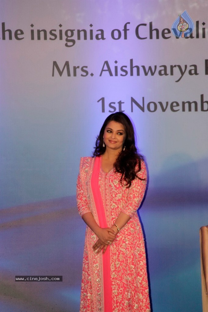 Aishwarya Rai at French Civilian Award Event - 10 / 53 photos