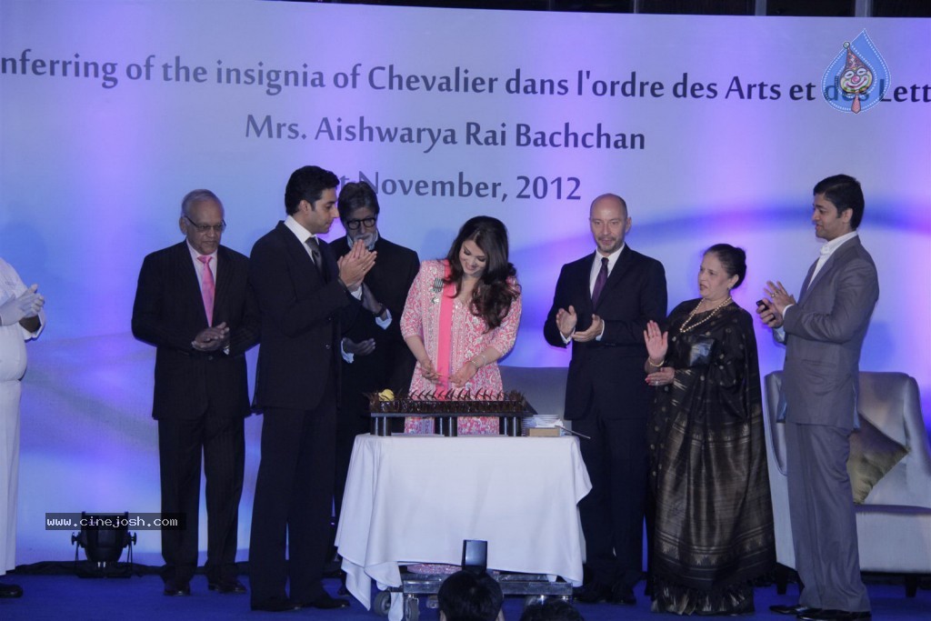 Aishwarya Rai at French Civilian Award Event - 12 / 53 photos