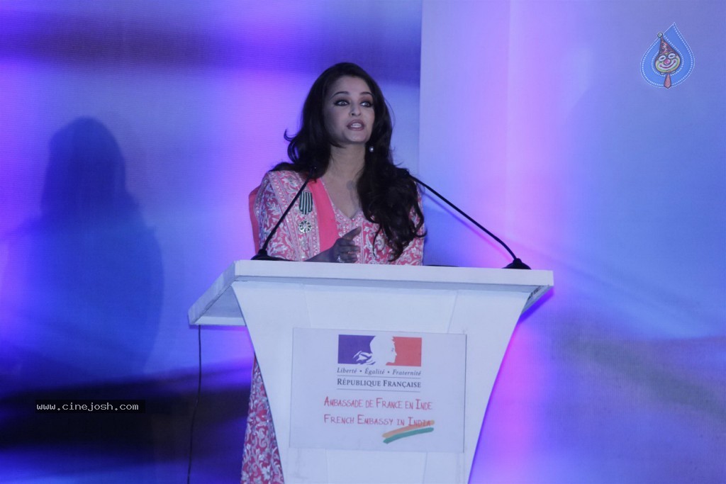 Aishwarya Rai at French Civilian Award Event - 20 / 53 photos