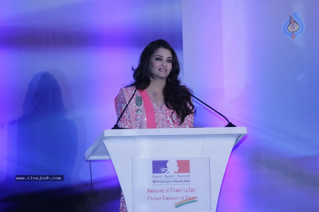 Aishwarya Rai at French Civilian Award Event - 23 / 53 photos