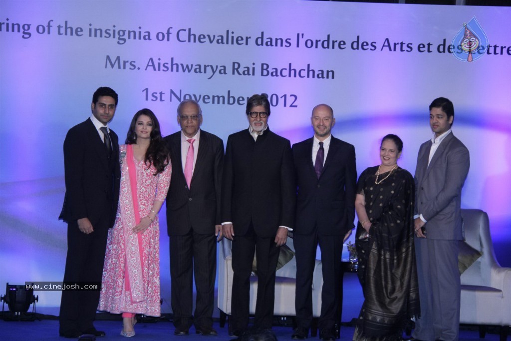 Aishwarya Rai at French Civilian Award Event - 37 / 53 photos