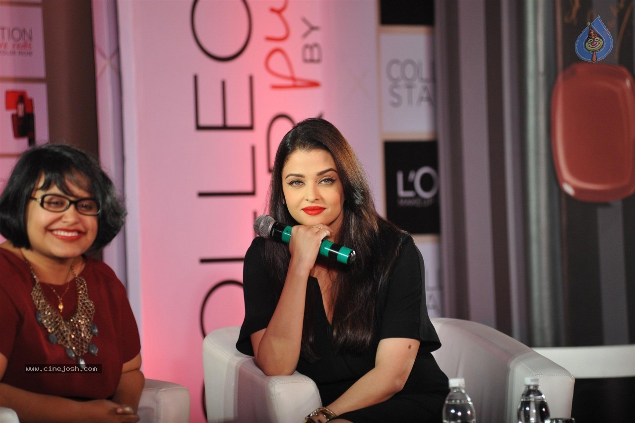 Aishwarya Rai Launches Loreal Moist Matte Lipstick - 1 / 60 photos