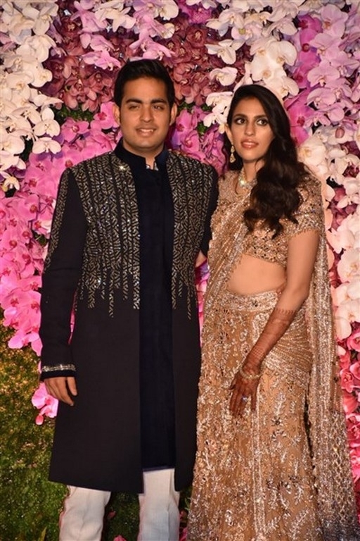 Akash Ambani And Shloka Mehta Reception Photos - 39 / 75 photos