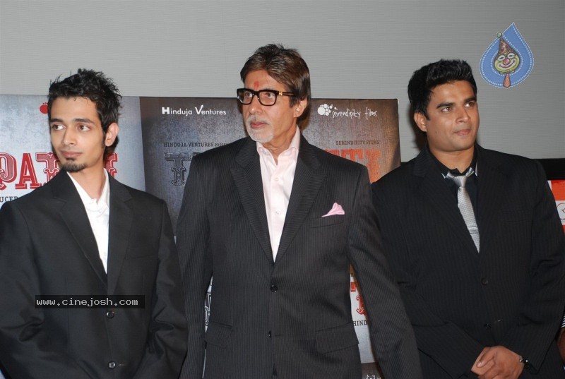 Amitabh Bachchan,Madhavan At Teen Patti Movie Press Meet - 9 / 37 photos
