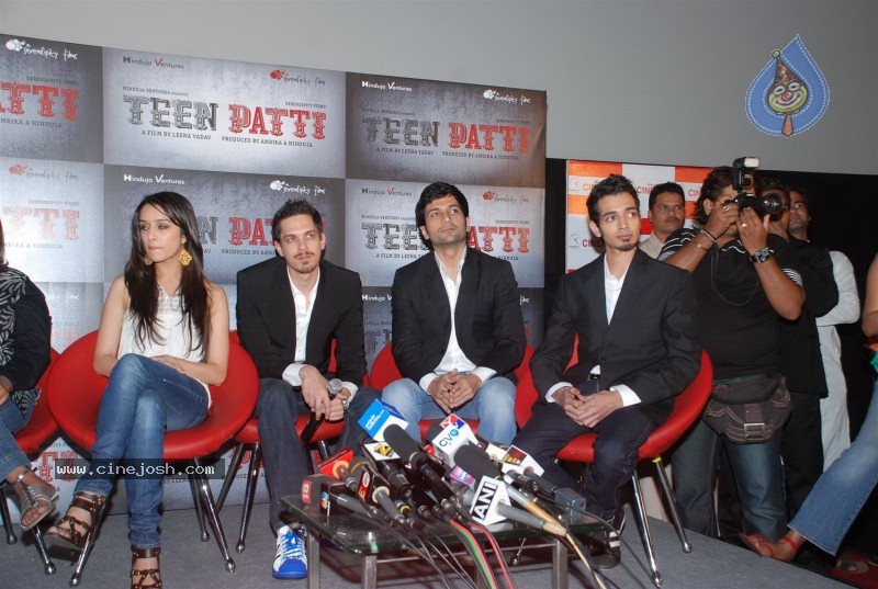 Amitabh Bachchan,Madhavan At Teen Patti Movie Press Meet - 13 / 37 photos