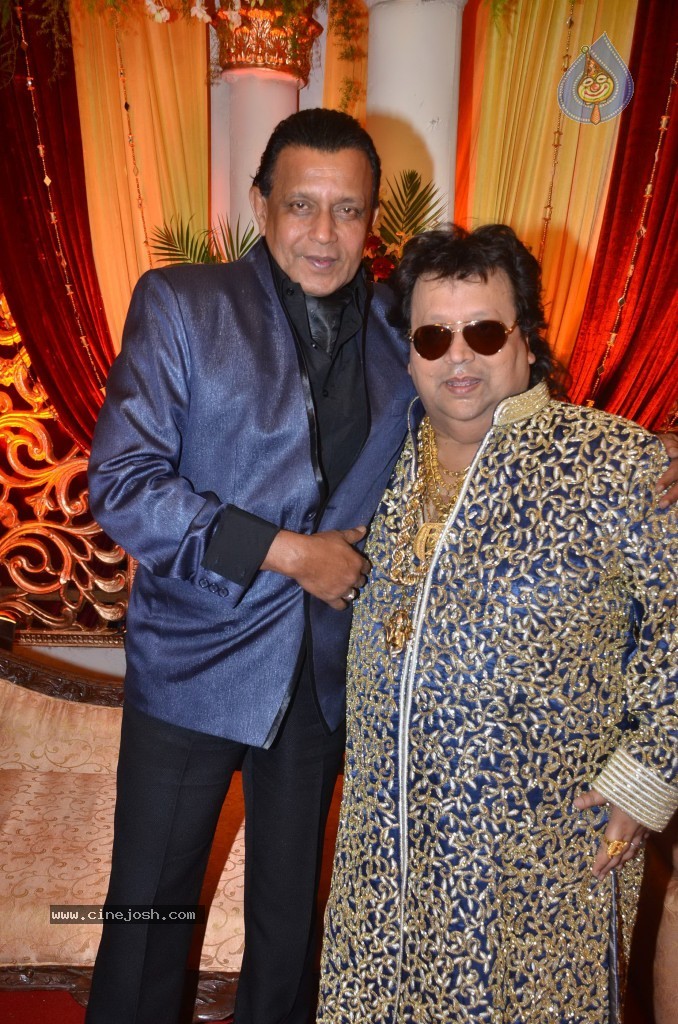 Bappa Lahiri Wedding Reception - 3 / 75 photos