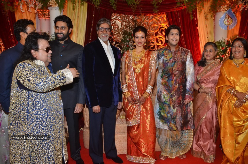 Bappa Lahiri Wedding Reception - 22 / 75 photos