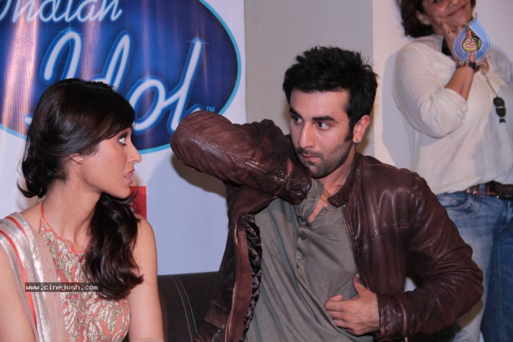 Barfi Film Team at Indian Idol Sets - 21 / 33 photos