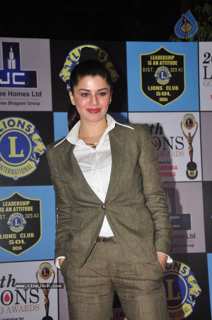 Bolly Celebs at 20th LIONS GOLD Awards - 21 / 37 photos