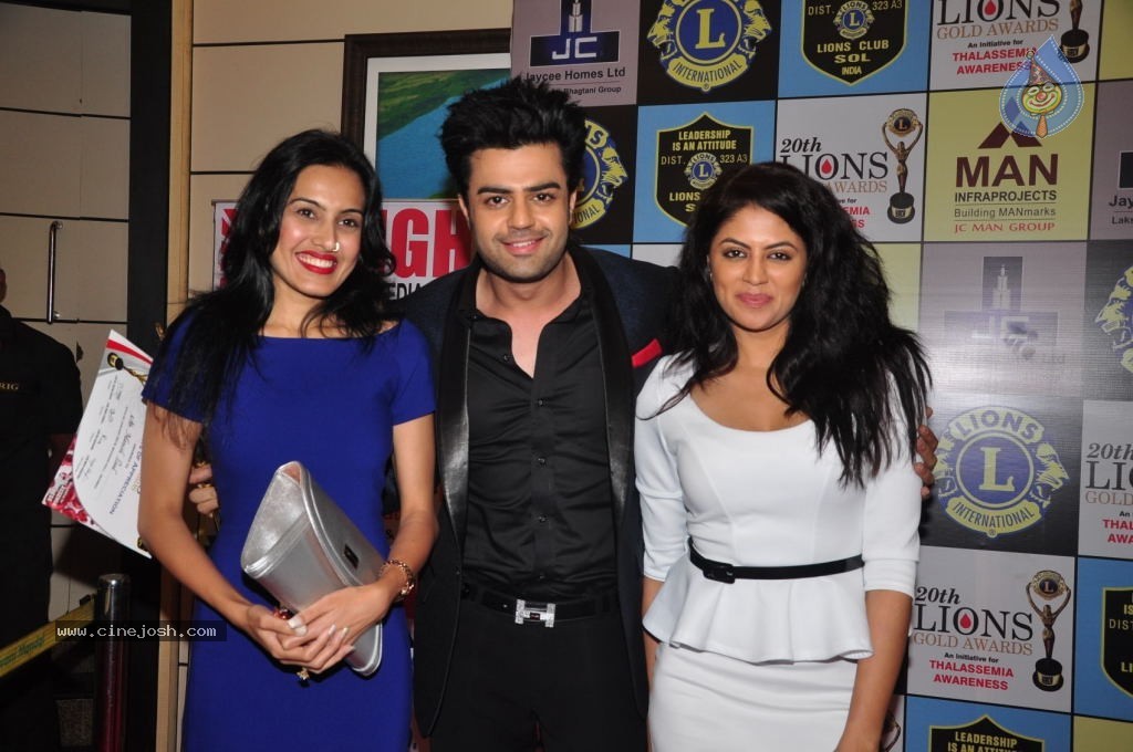 Bolly Celebs at 20th LIONS GOLD Awards - 26 / 37 photos