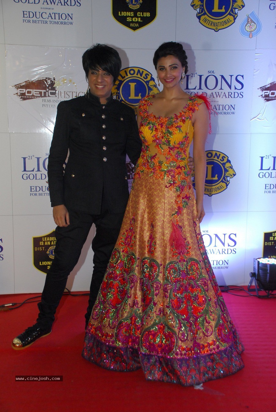 Bolly Celebs at 21st Lions Gold Awards 2015 - 16 / 67 photos