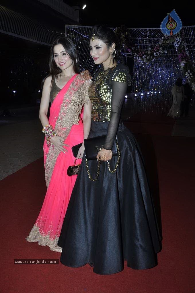 Bolly Celebs at Aamna Sharif Wedding Reception - 10 / 101 photos