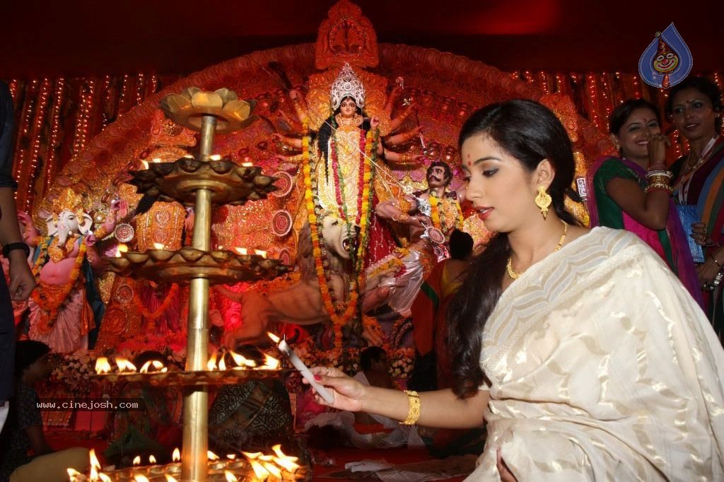 Bolly Celebs at Durga Pooja - 63 / 78 photos