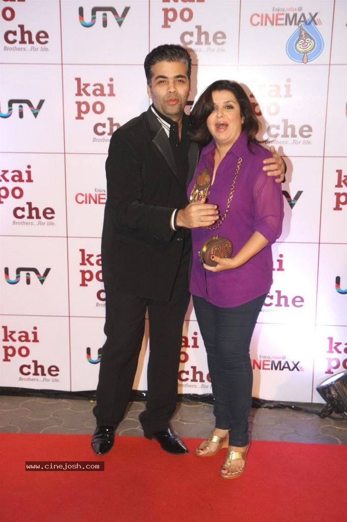 Bolly Celebs at Film KAI PO CHE Premiere - 23 / 82 photos