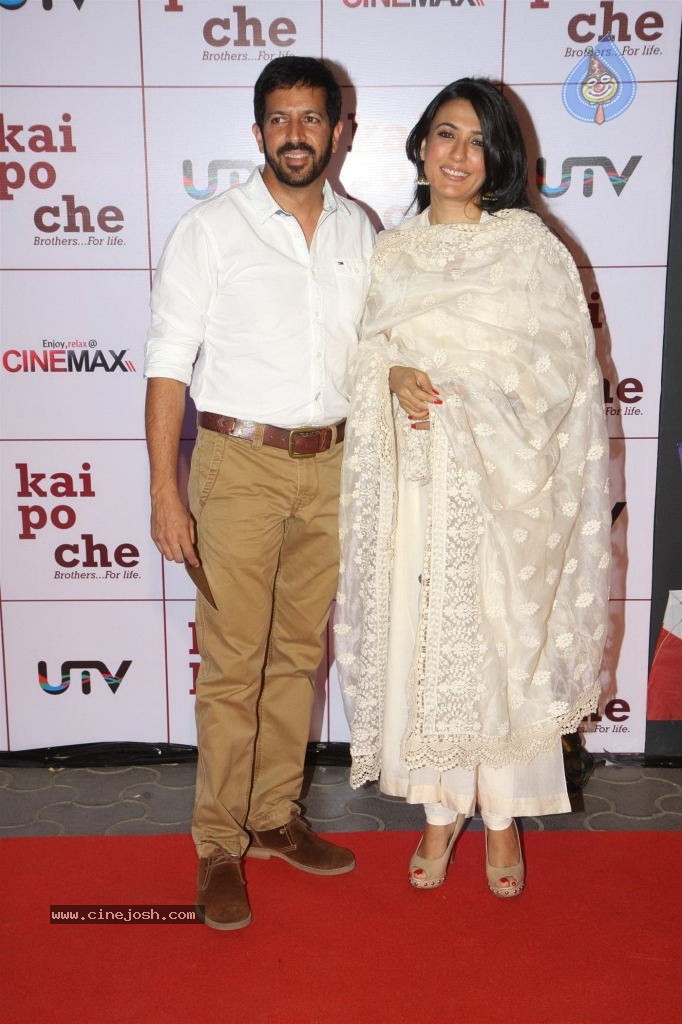 Bolly Celebs at Film KAI PO CHE Premiere - 66 / 82 photos