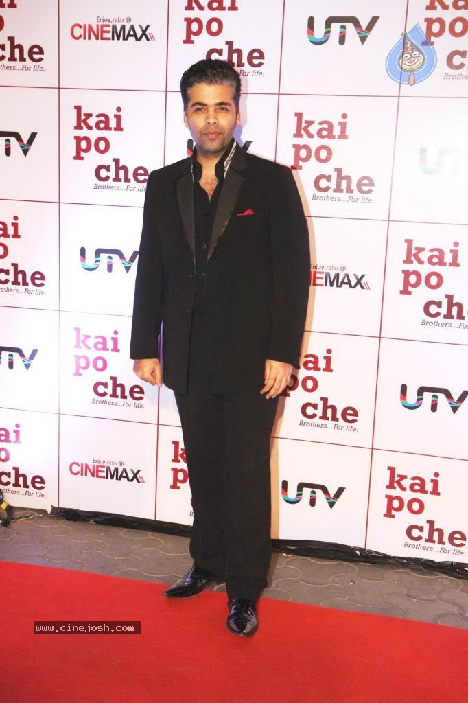 Bolly Celebs at Film KAI PO CHE Premiere - 67 / 82 photos