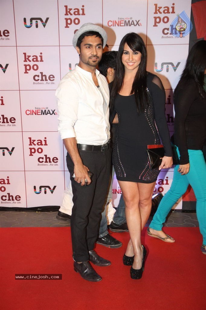 Bolly Celebs at Film KAI PO CHE Premiere - 72 / 82 photos