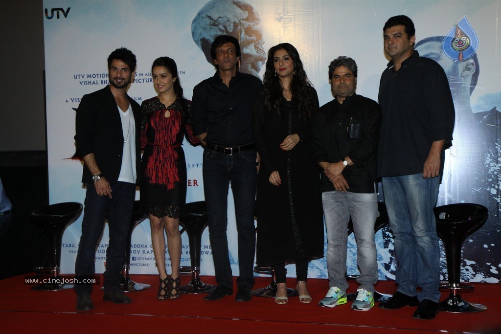 Bolly Celebs at Haider Trailer Launch - 77 / 89 photos