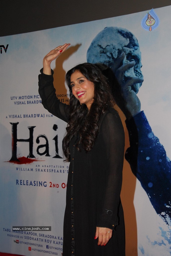 Bolly Celebs at Haider Trailer Launch - 80 / 89 photos