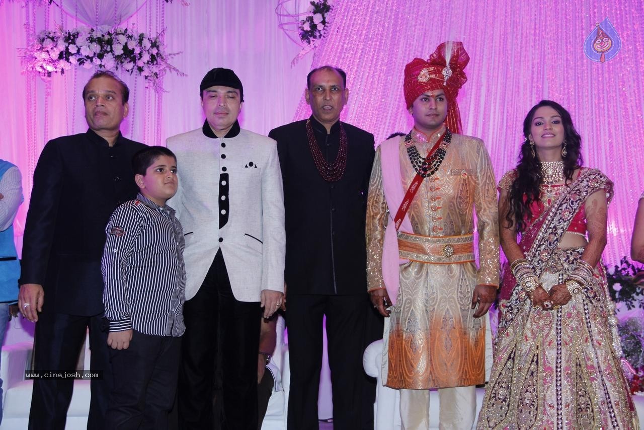 Bolly Celebs at Karishma Jain Wedding Reception - 30 / 46 photos