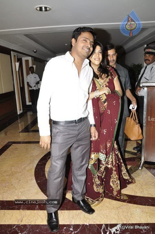 Bolly Celebs at Neelam Wedding Reception - 83 / 150 photos