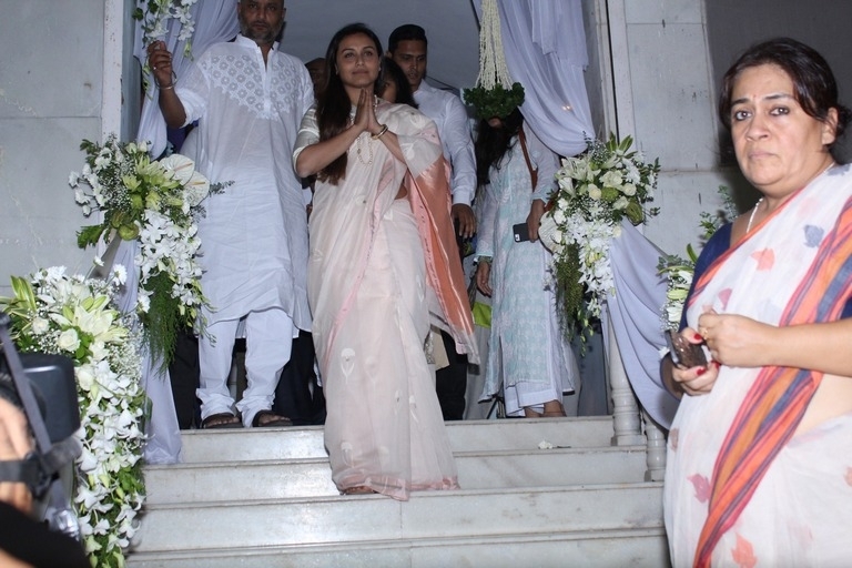 Bollywood Celebrities at Prayer Meeting of Ram Mukherjee - 1 / 74 photos