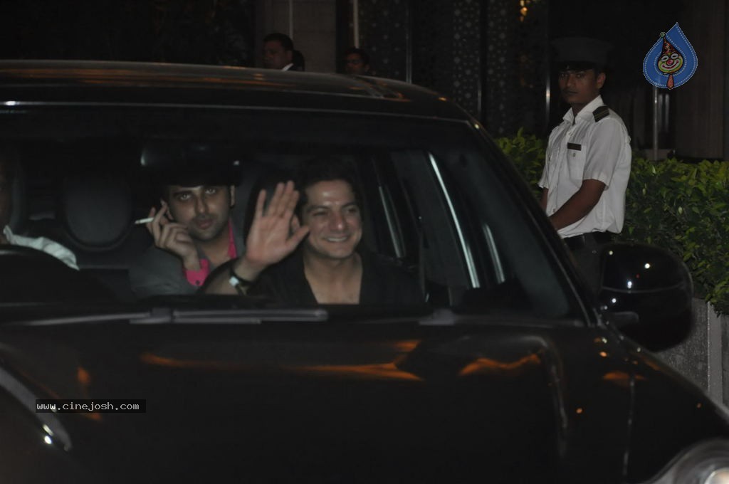 Bolly Celebs at Saif-Kareena Wedding Party - 36 / 80 photos